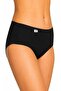 Women's Black 12-Pack Cotton Lycra Elastane Bato Panties - Economic Package - 3