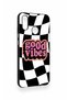 Huawei P20 Lite Compatible Black Good Vibes Patterned Silicone Case - 3