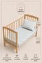100% Cotton Balloon Teddy Bear Patterned Baby Elastic Sheet Set - 2 Pillowcases 60X120 / 70X120 / 70X110 Mother's Side - Park Bedding - 4