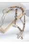 Bohemian Seashell Flower Pendant Wooden Beaded Summer Women's Adjustable Necklace - 2