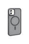 iPhone 12 Case Magsafe Supported Camera Raised Silicone Matte Anti-Fingerprint Shrp - 5