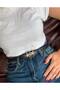 Medal Starfish Buckle Belt Waist Belt Coat Belt Dress Belt Trouser Belt - 2