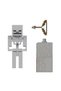 MINECRAFT Figurină schelet tip bloc 8CM - 3