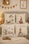 Sky Friends Patterned 4-Piece Children's and Baby Pillowcase Set
