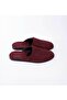 Men's Suede Slippers Burgundy Home Office Guest Dowry Groom - 5
