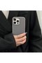 iPhone 15 Pro Case Magsafe Carbon Fiber Look Metal Camera Raised Silicone Tkng - 4