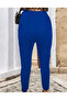 Women's Chima Detail Imported Crepe Trousers - 4