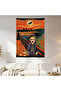The Scream Pop Art Wall Covering Wall Tapestry First Quality Satin Fabric Poster - 2