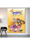 Rugrats Wall Covering Wall Tapestry First Quality Satin Fabric Poster