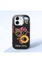 Mi 13t Compatible Case Camera Protector Black Silicone Couple Phone Case Kitty Pattern