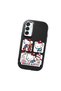 Samsung Galaxy M15 Compatible Case Camera Protector Black Silicone Couple Phone Case Kitty Pattern - 3