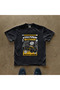Steampunk Bat Rod Printed Unisex Oversize T-Shirt