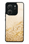 Xiaomi Redmi Note 14 4g Golden Heart Glow Design Glossy Phone Case