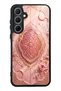 Samsung A35 Blush Crescent Palace Design Glossy Phone Case