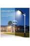250 Watt Outdoor Solar Street Light, Dusk to Dawn Street Light, IP 66, Human Body Induction, Motion Sensor Solar LED Lamp, 18000mAh Battery, 6V 16 Watt Solar Panel, 12-15 Hours Battery Backup - 8