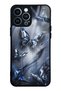 iPhone 13 Pro Max Midnight Chrome Butterfly Design Glossy Phone Case