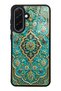 Samsung A36 Turquoise Ottoman Jewel Design Glossy Phone Case