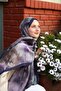 Allure Abstract Floral Pattern Tencel Shawl