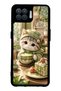 Oppo Reno 4 Lite Matcha Kitty Coffee Design Glossy Phone Case