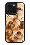 iPhone 16 Pro Golden Mocha Flow Design Glossy Phone Case