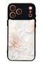 iPhone 17 Pro Max Ivory Pearl Blossom Design Glossy Phone Case