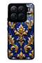 Xiaomi 15Pro Royal Sapphire Baroque Design Glossy Phone Case