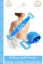 # Bath Scrubber with Exfoliating Effect, Back Massage, Purifying Texture, Practical Double-Sided Bath Scrubber, Large Size