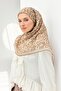 وشاح تينسل مونار باللون البني - 2