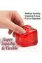 Sensory Stress Cube – High-Density Gel Filled Squishy Fidget Toy for Kids & Adults | Premium Matte Texture Stress Ball for Anxiety Relief & Autism Support | Durable Office Desk Decompression Ac - 4