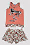 Berrak Girl's Shorts Set 6525 - 2