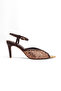 Rsd 17435 Metal Toe Detail Sequined Adjustable Heels
