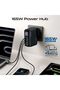 Prime-165 GaNFast Charger 165W with Quad USB-C Ports, UK 3-Pin | PD 3.2 & PPS Support, TFT - 3