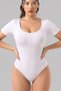Mortek Model Firming Waist, Hip, Abdomen, and Belly Shaper with Knitted Fabric Bottom Corset, White Color - 4