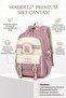 Imported Luxury Quality Accessories for Primary and Secondary School Bags with Wallet Detail - 8