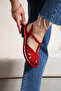 Charlotte Genuine Leather Caged T-Strap Sandals - 2