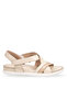 Ilya-G Women's Leather Sandals Beige