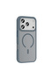 iPhone 17 Pro Max Case Magsafe Supported Camera Raised Silicone Matte Anti-Fingerprint - 4