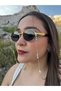 Handmade Pearl Heart Detailed Metal Heart Beaded Glasses Chain – Eyewear Strap Eyewear Accessory Compatible with All Sunglasses and Eyewear Models - 2