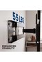26"-55" TV, Full Motion Cantilever TV Mount Large and Heavy with Build In Cable Management (Load Capacity 25 Kg) - 5