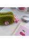 Plush Mini Coin Purse |   Bag Charm |   Keychain |   Earphone, Lipstick, and Card Holder Organizer |   Green - 6