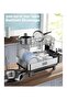 ADVANLUXE Stainless Steel Large Capacity 2 Layer Dish Drying Rack