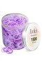 1500 Pcs Purple Series Mini Elastic Hair Ties – Soft Rubber Bands for Baby Girls & Kids | No Pull Ponytail Holders | Gentle, Durable Polybands