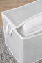 Pillow Storage Bag with Zipper and Handle, Quilt and Bedding Organizer 75X40X40 cm - 2