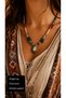 Natural Stone Earth Radiance Necklace