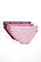 Women's 3-Piece Slip Panties Set - Rainbow 6