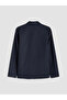 Navy Blue Regular Fit Men's Blazer Jacket - 7