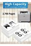 خرطوشتي حبر طابعة CE505A 05A أسود متوافقان مع طابعات HP LaserJet P2035 P2035n P20 - 3