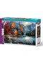 Lonely Nature and Sun Hello Duo Set - 1000 + 500 Piece Duo Puzzle Set - 4