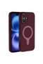 Apple iPhone 16 Compatible Case Pastello Magsafe Plum