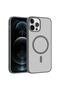 Apple iPhone 12 Pro Compatible Case Magsmoke Neo Gray